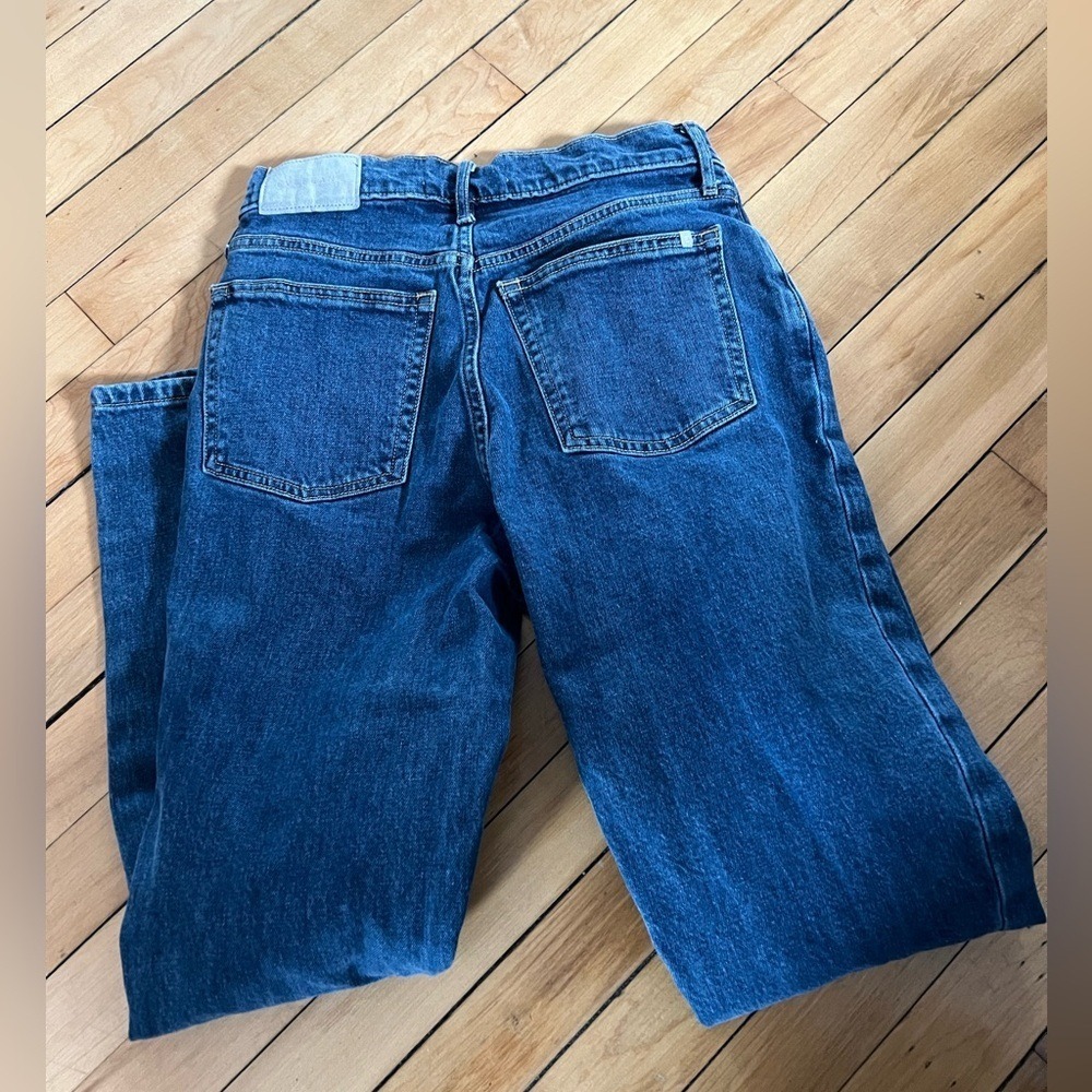 Everlane the Original Cheeky Jean‎ dark wash denim
